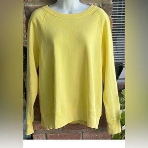 Gap bright yellow medium sweatshirt